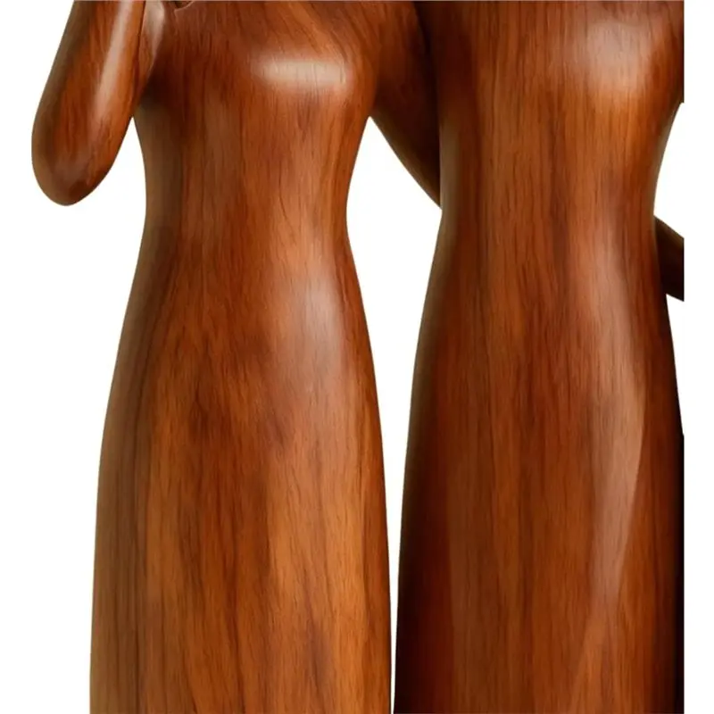 A68P-4 Sisters Friendship Resin Figurines Statue - Friend Birthday For Women Resin Friendship Decoration Statue Decor