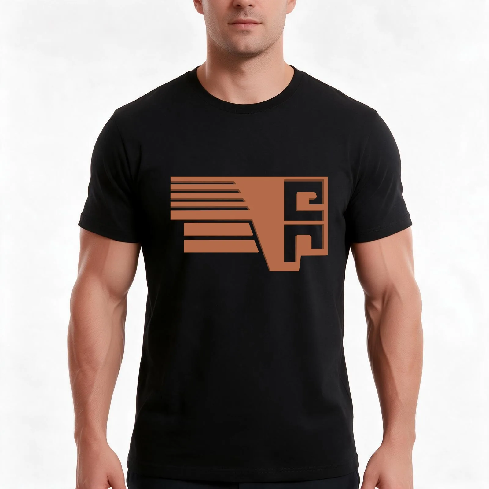 Preox Morlana (Orange) T-Shirt, Summer Casual Cotton Tee, Oversized Streetwear Tops, Vintage Graphic Print, Unisex Men Women