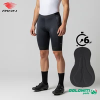 RION-pantalones cortos de ciclismo para hombre, medias para bicicleta, ropa profesional para bicicleta de montaña, MTB, almohadillas Dolomiti de alta densidad, traje de equipo 6H