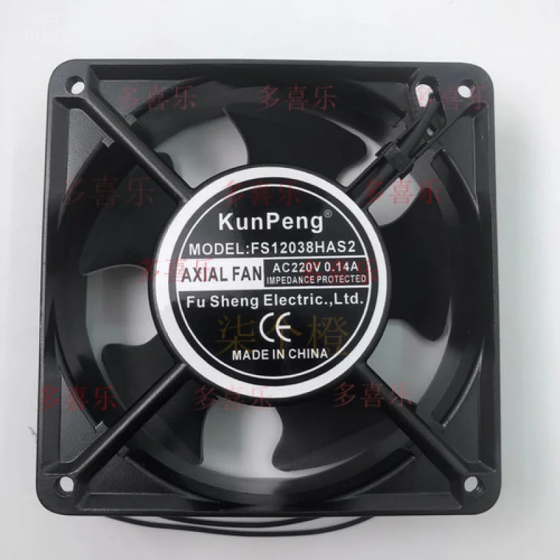 

EE для KunPeng FS12038HAS2 12038 AC220V 0.14A 12CM Осевой вентилятор Охлаждающий вентилятор