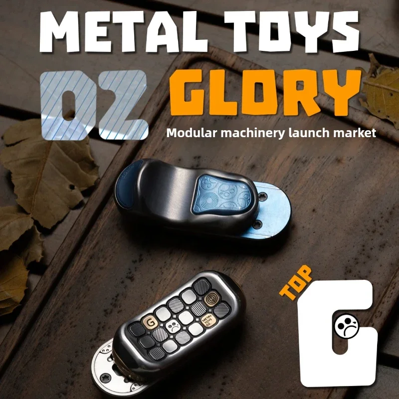 

Механическая структура, модульные EDC, металлические карты на кончиках пальцев, черные технические металлические декомпрессионные настольные игрушки, подарок