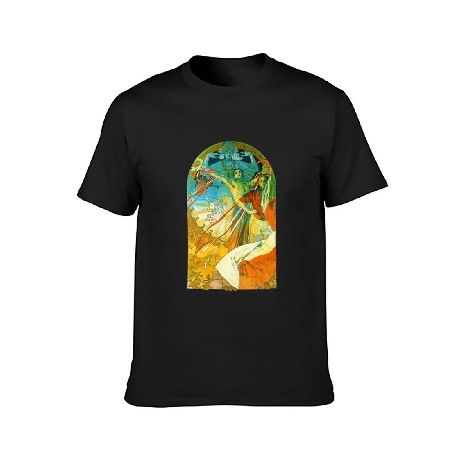 HD. 8th Sokol Festival , by Alphonse Mucha(1912) High Definition T-Shirt tees hippie clothes cute clothes mens clothing