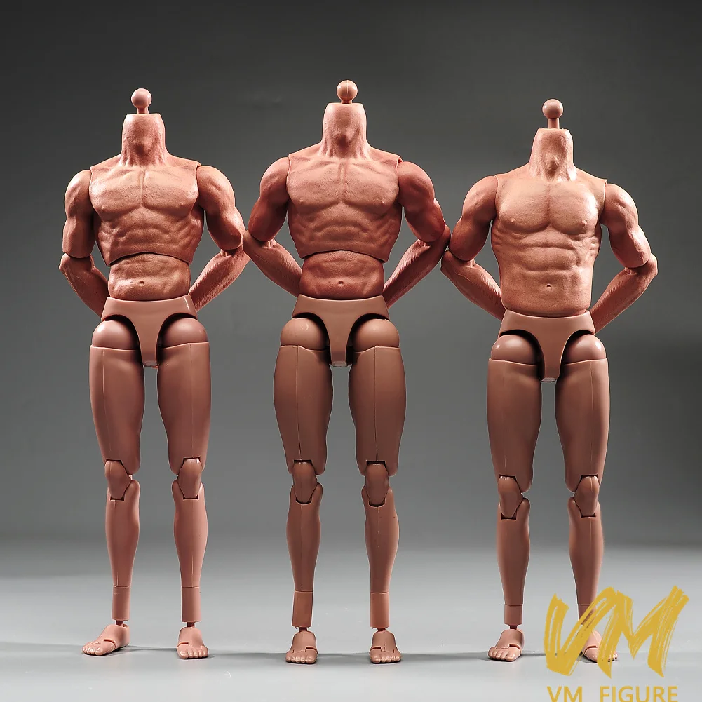 ZCTOYS S001 S002 1/6 Scale Male Super Flexible Muscle Joint Body 12-inch Fitness Strong Man Soldier Action Figure Body Doll Toys - view 3