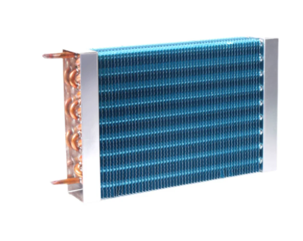 Evaporator Freezer Kulkas Freezer Lemari Pajangan Berpendingin Freezer Kondensor Berpendingin Udara Sirip Tabung Tembaga 360*70*235mm