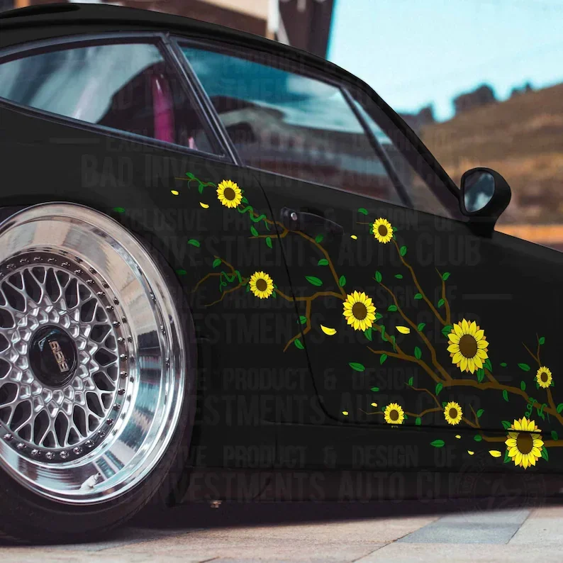 Sunflower Car Decal…