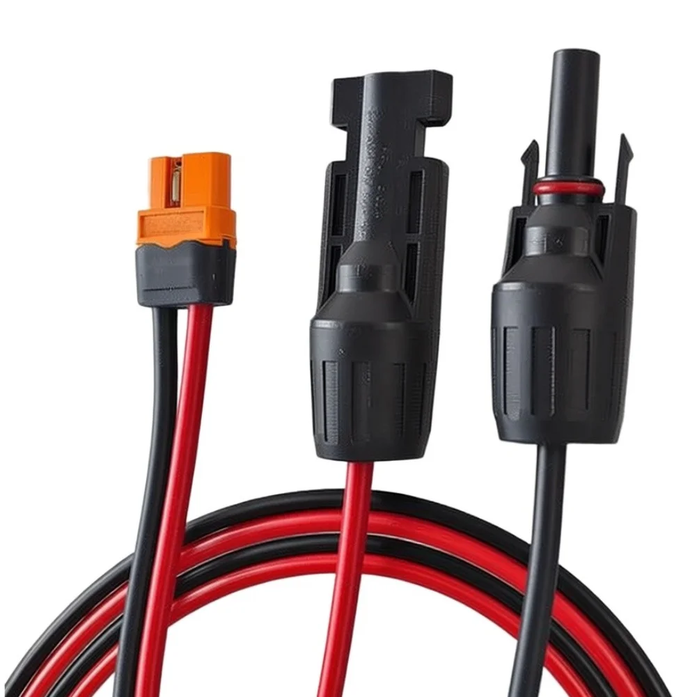 IP68 Rated 12AWG Solar Y Cable with XT60i Connectors Designed for Safe Dual Panel Input to Power Stations and Solar Kits