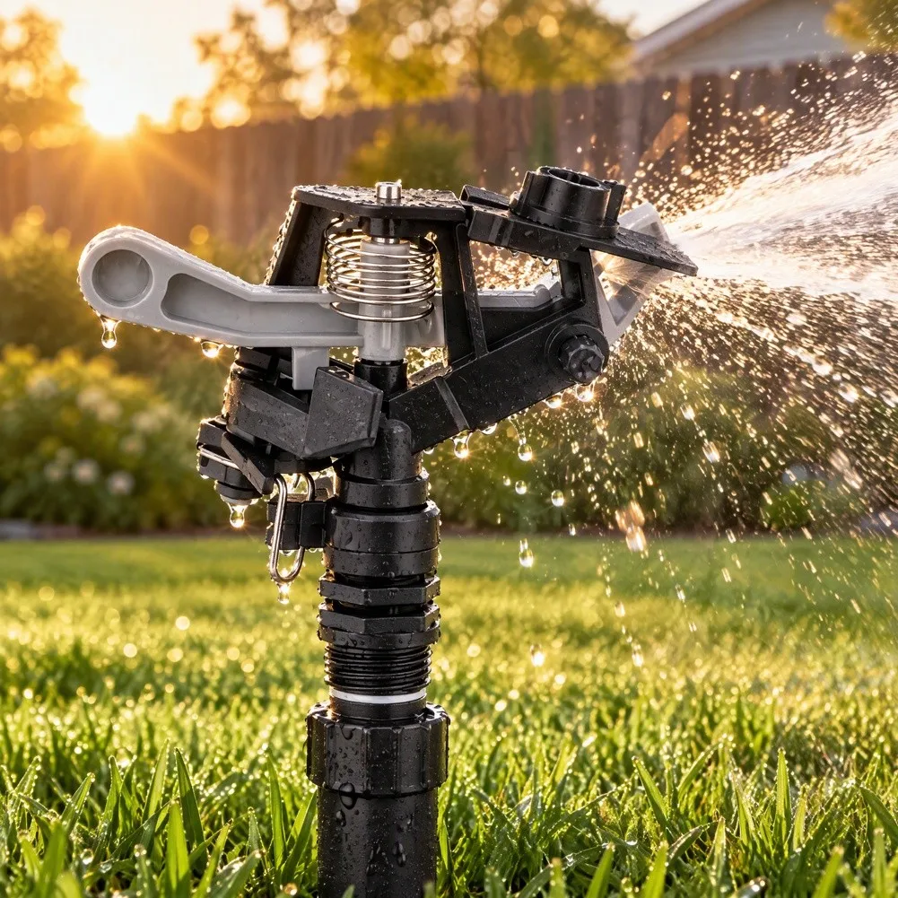 10Pcs Adjustable 360 Degree Rotary Rocker Sprinkler Nozzle for Impact Sprinkler Systems Lawn Irrigation Watering