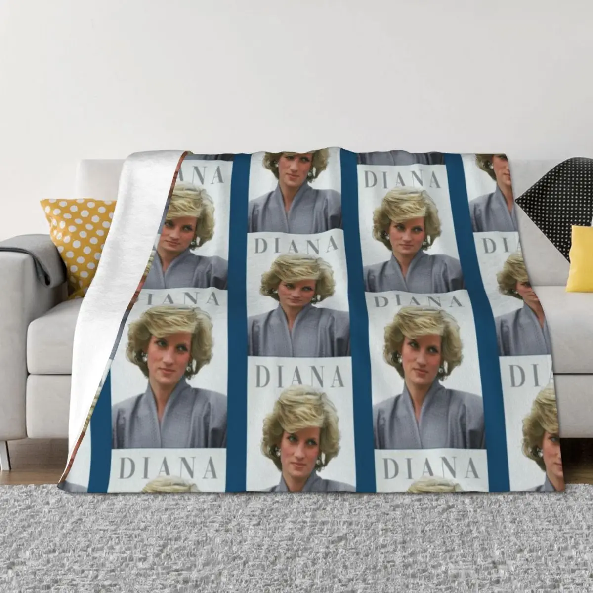 

Princess Diana Lady Di Throw Blanket cosplay anime Winter beds Plush Single Blankets