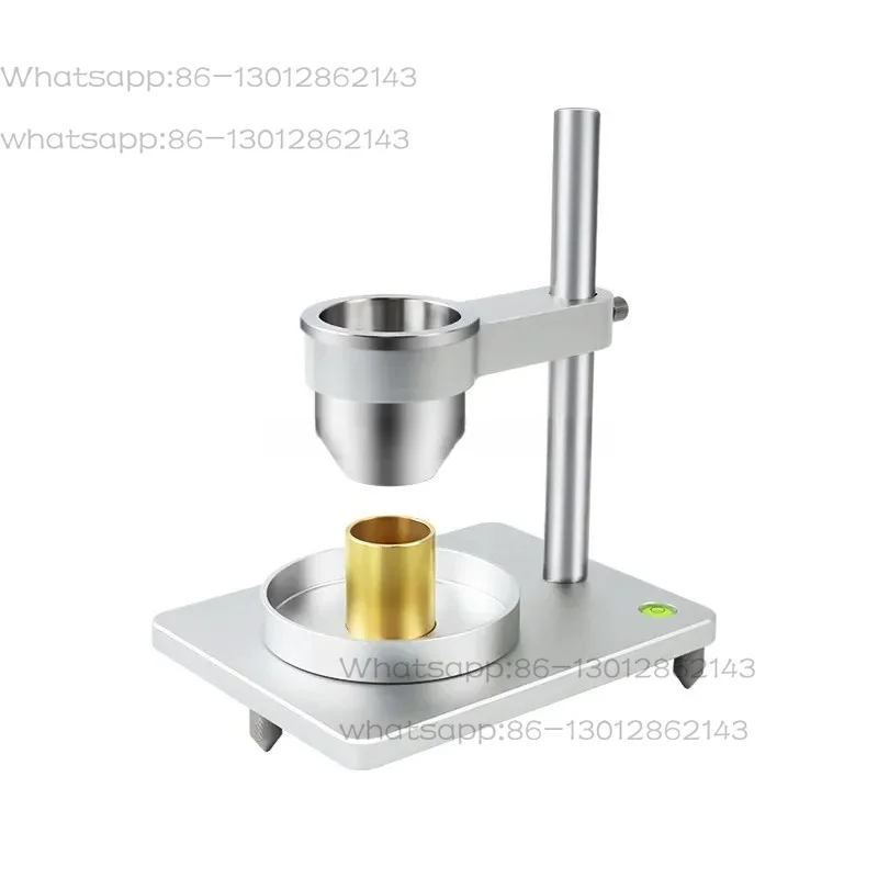 Hall Flowmeter Metal Powder Flowability Tester Powder Loose Density Tester Funnel Method