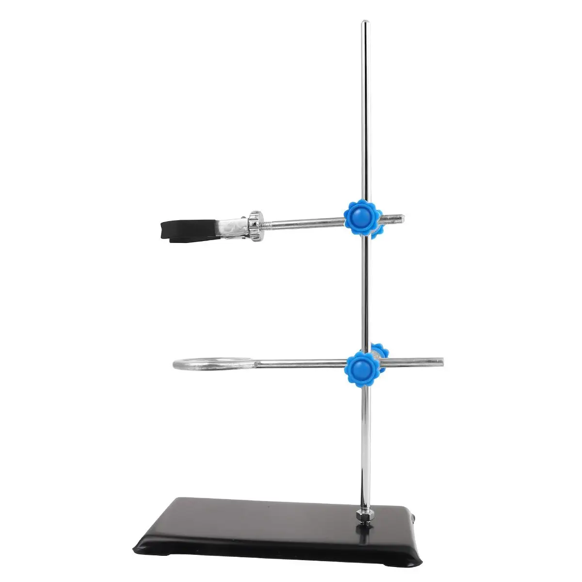 1Pc Experiment Stand Detachable Stable Base Chemistry Physics Lab Tool Durable Iron Material Support Filtration Heating 