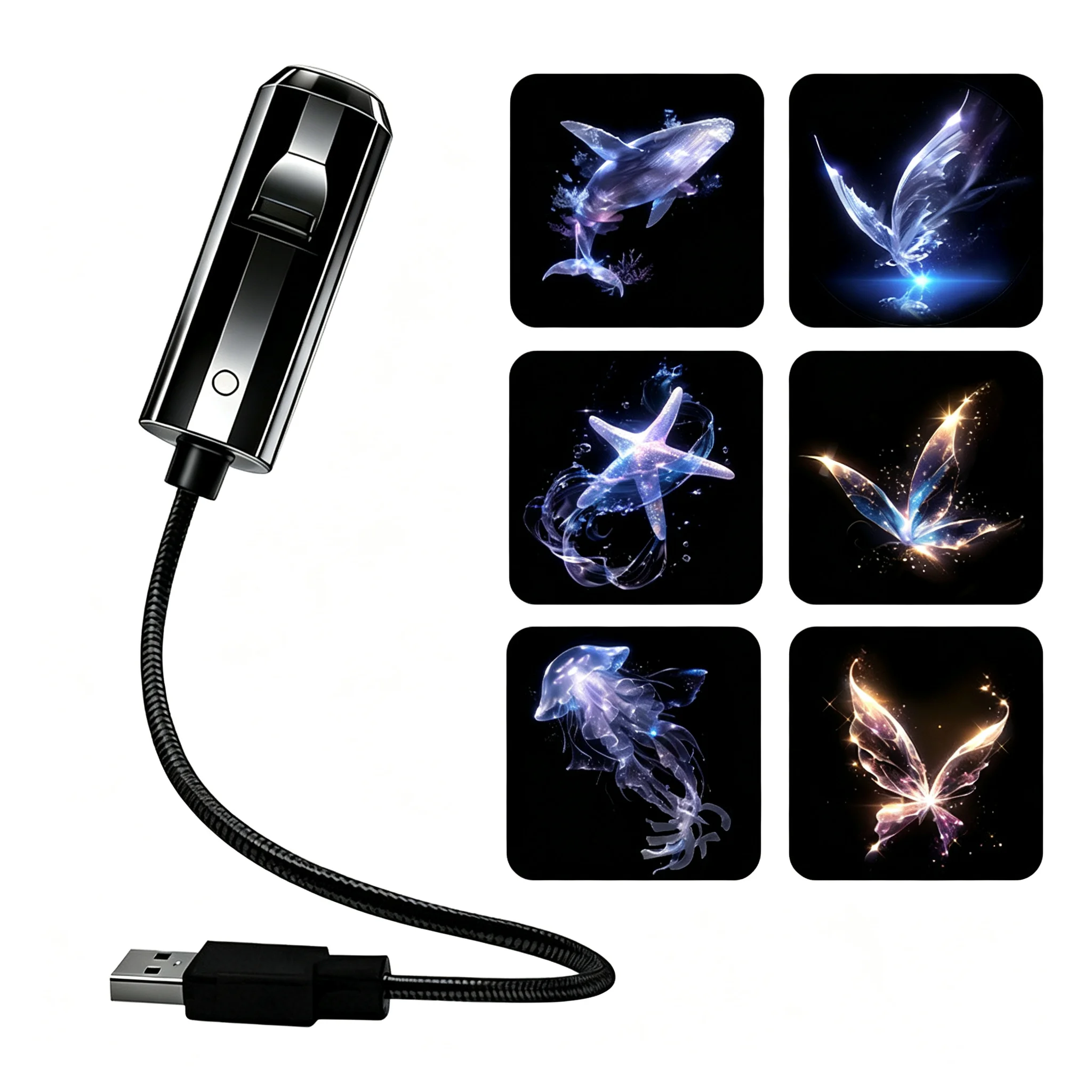 Lampu Proyektor Galaksi USB 6p - Car Accessories Bangkok ulasan dan harga