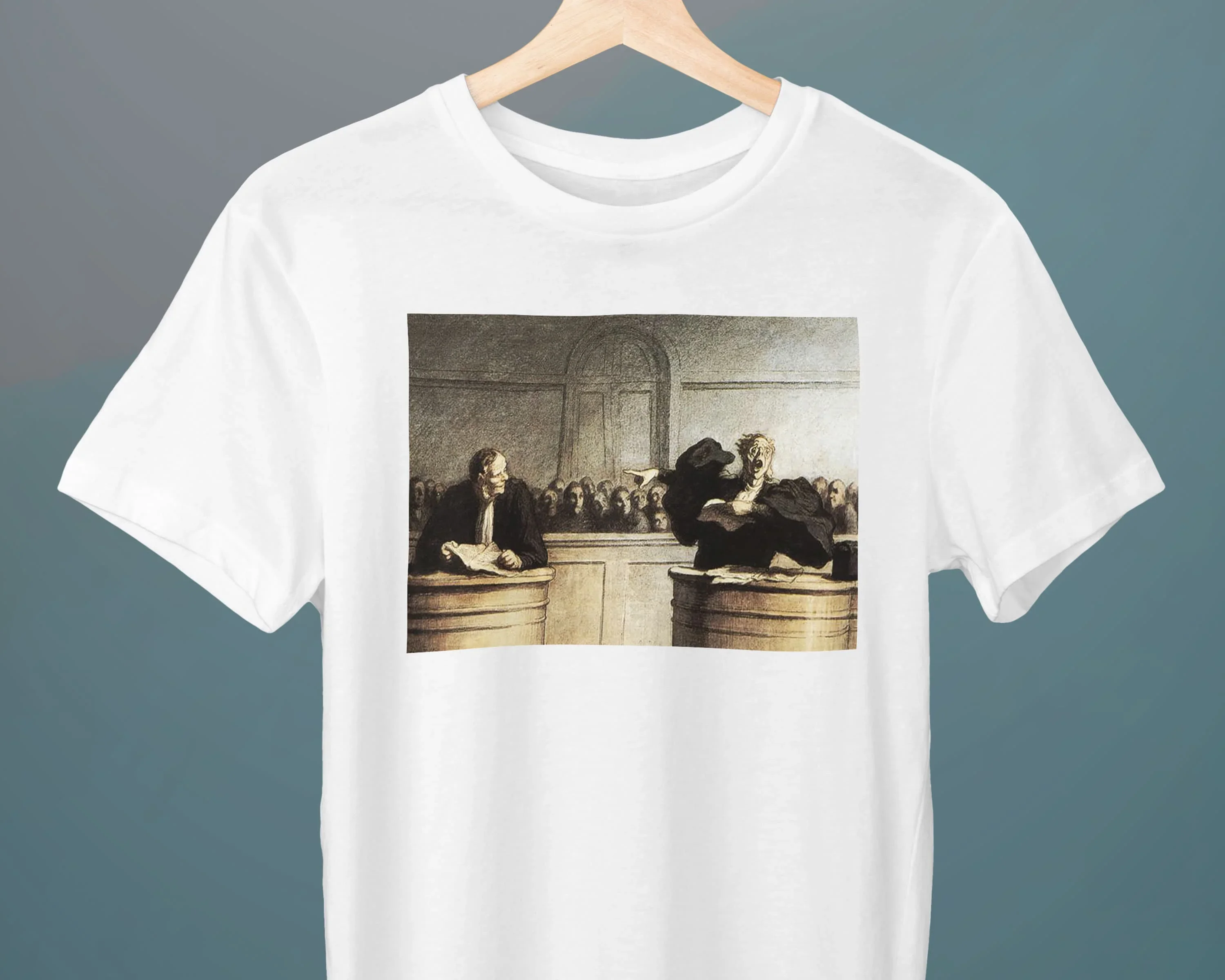 A Famous Cause Honore Daumier Painting Unisex T-shirt