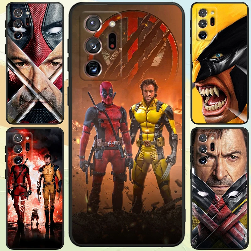 

Deadpool Wolverine Marvel Hot For Samsung A53 A52 A33 A32 A51 A71 A21S A13 A73 A55 A22 A23 A35 A72 A54 A12 5G Black Back