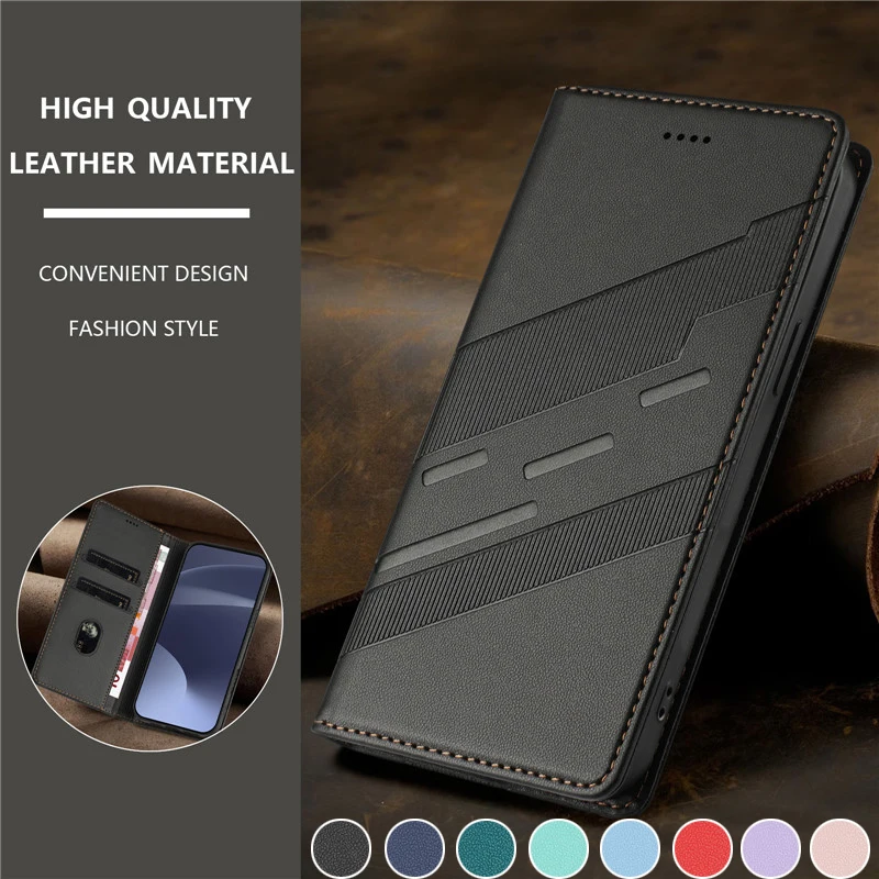 M36 Fundas Luxury Flip Phone Case For Samsung Galaxy M36 M56 M16 M06 F06 F16 M35 M15 M14 M04 M54 M34 5G Wallet Cover Leather Bag
