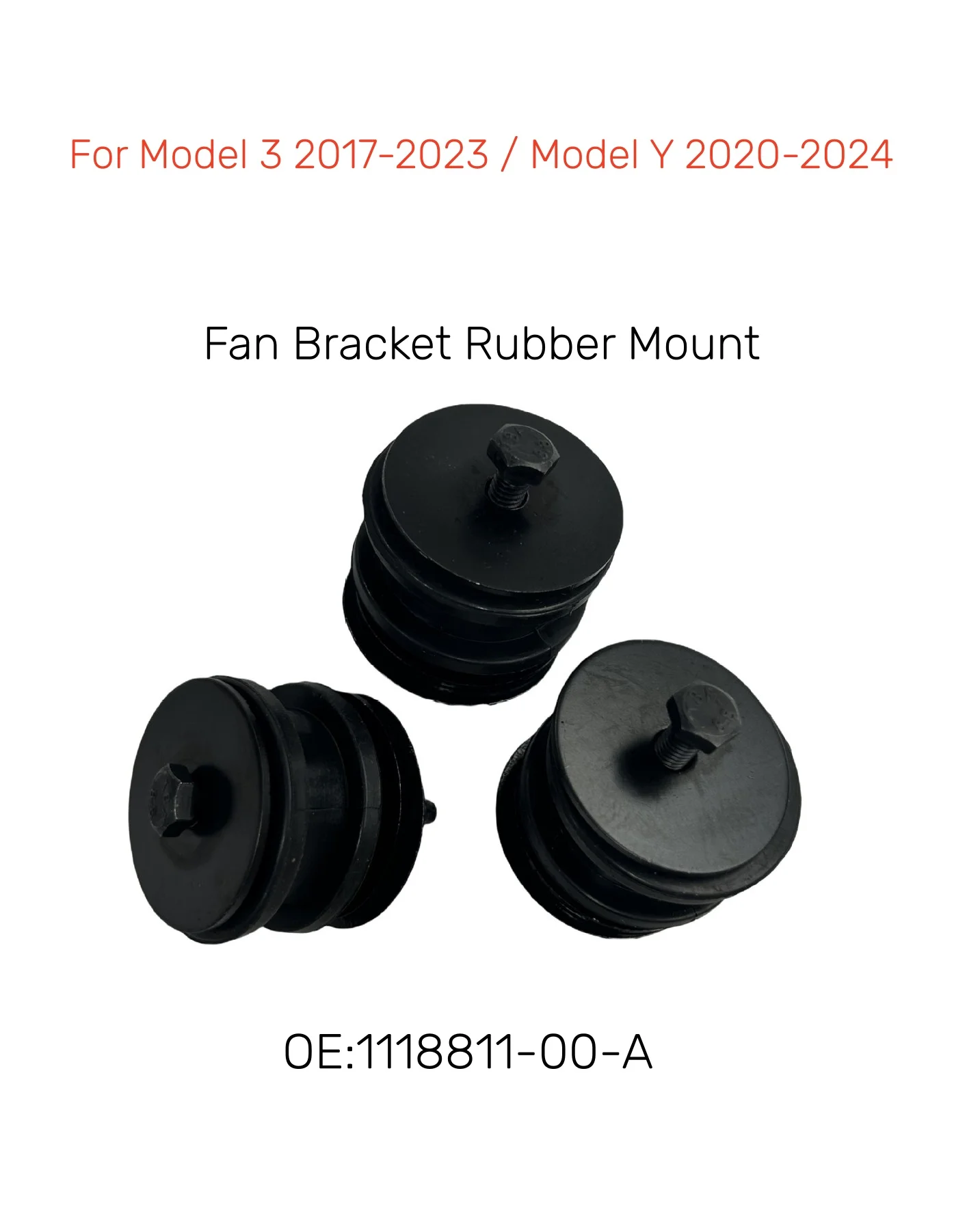 Electronic Fan Mounting Bracket 1118811-00-A Cooling Fan Fixing Support Fit For Tesla Model 3 2017-2023 Model Y 2020-2024 Auto