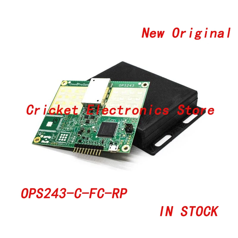 OPS243-C-FC-RP Distance Sensor Modules 24GHz Doppler and FMCW Radar Sensor with FCC/IC Modular Approval