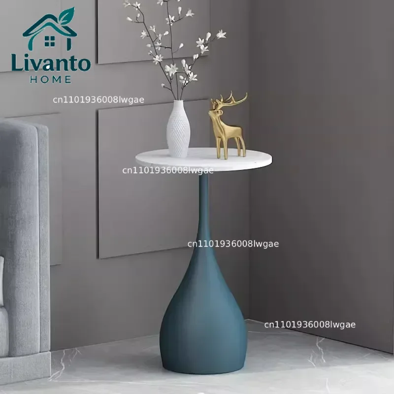

Sedentary Mobile Coffee Table Home Square Night Service Coffee Table Mobile Sofa Metal Tocador Maquillaje Nordic Furniture WZ