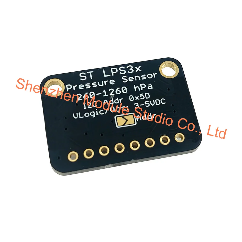 LPS3x LPS33HW Digital Barometric Pressure Sensor Module STEMMA QT I2C Interface Waterproof Altitude Measurement Breakout Board