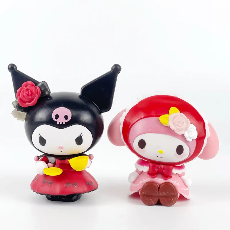 Rose Kullo Mi Melody peripheral figure doll tide play blind box cute ornament gift