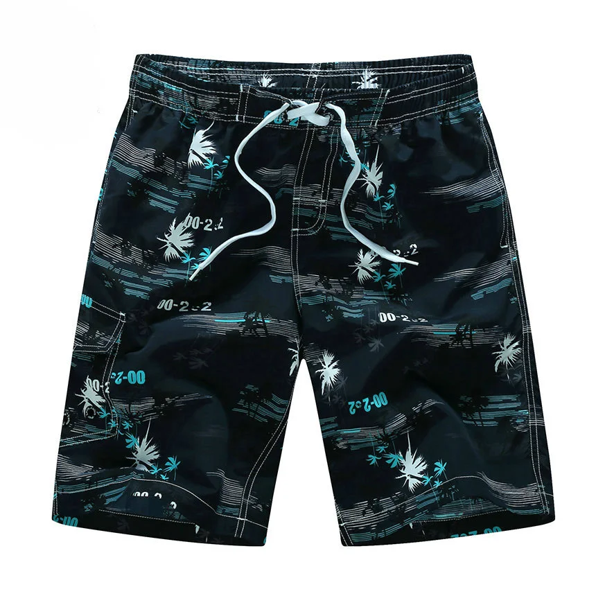 Summer Style 2026 Men Shorts Beach Short Breathable Quick Dry Loose Casual Hawaii Printing Shorts Man Plus Size 6XL