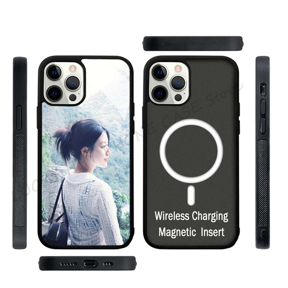 

Kpop G-gidle Yeh ShuHua Phone Case Strong Magnetic for IPhone 15 14 13 Pro Max 11 12 Mini Alex Mirror TPU Shell