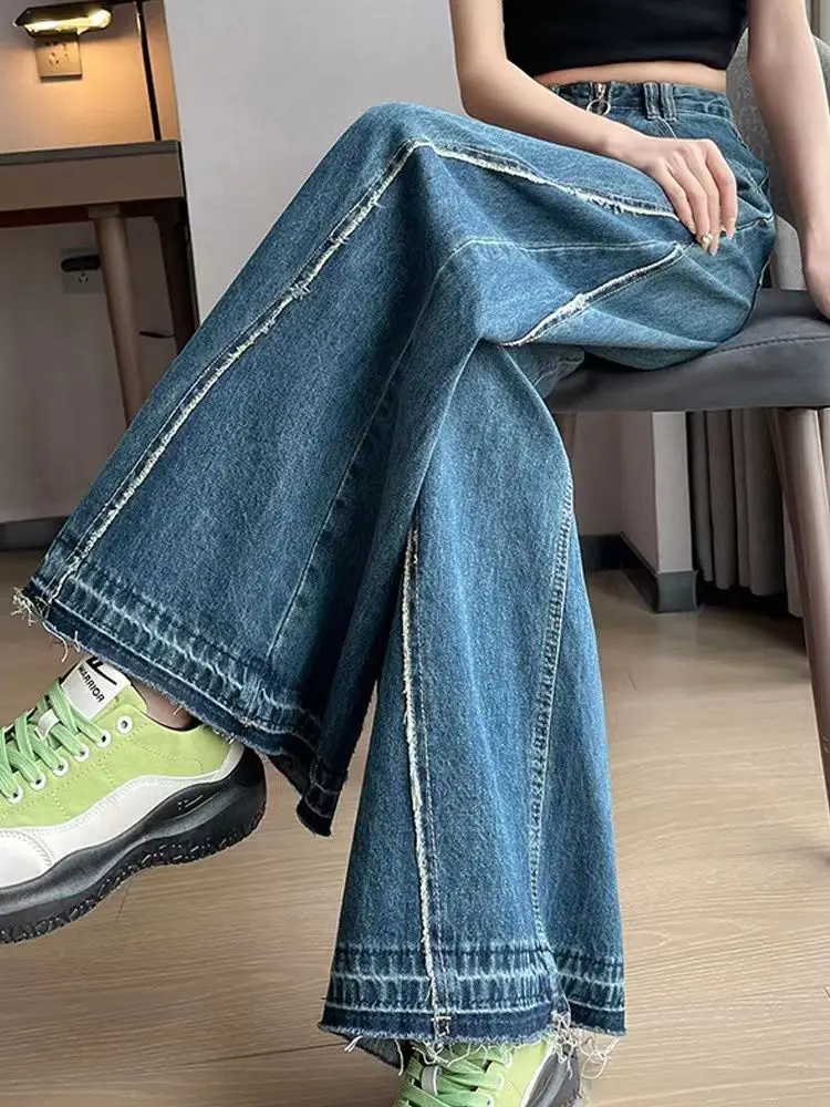 Wide Leg Jeans Wome… - image