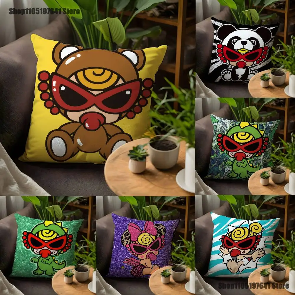 

H-Hysteric M-MiniES Pillow Case For Sofa Decor Car Office Room Printing Cushion Cover Decorations and Protector