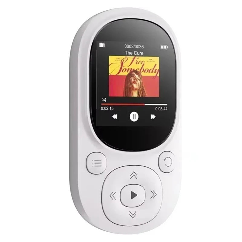 64GB Clip MP3 Player With Bluetooth 5.3, Lossless Sound, FM Radio, Voice Recorder, Supports Up To 128GB TF Card