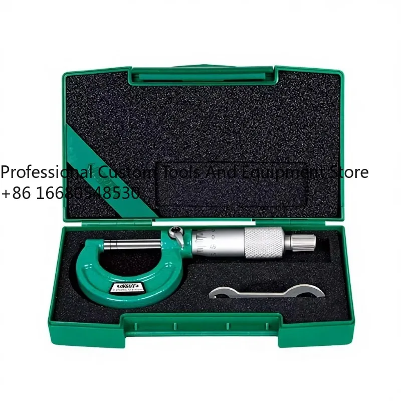 

NC2Insize 3203-25A 3203-50A 3203-75A 3203-100A Resolution 0.001mm Metal Metric 0-25mm Outside Micrometers