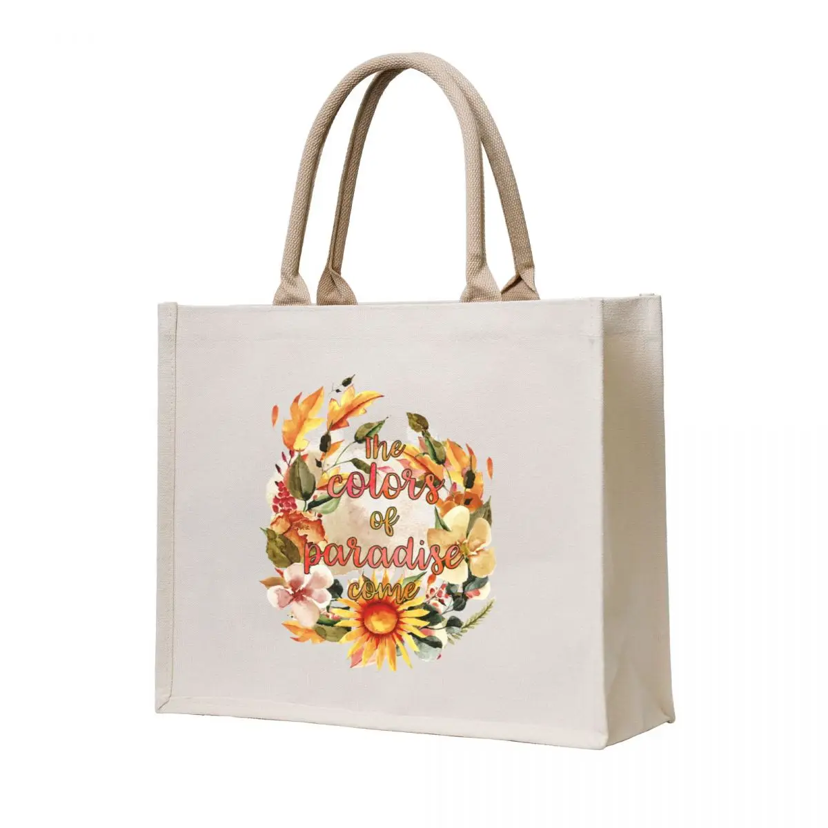 

The Colors of Paradise Come Tote Bag shopping trolley bag bags for women Portable shopping bag