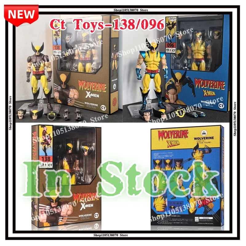

В наличии: Фигурка Ct Toys Wolverine Mafex 138, коричневая, 096, синяя комикс-версия, желтая, X-Men, аниме, экшн-фигурка, коллекционная игрушка, подарок на заказ
