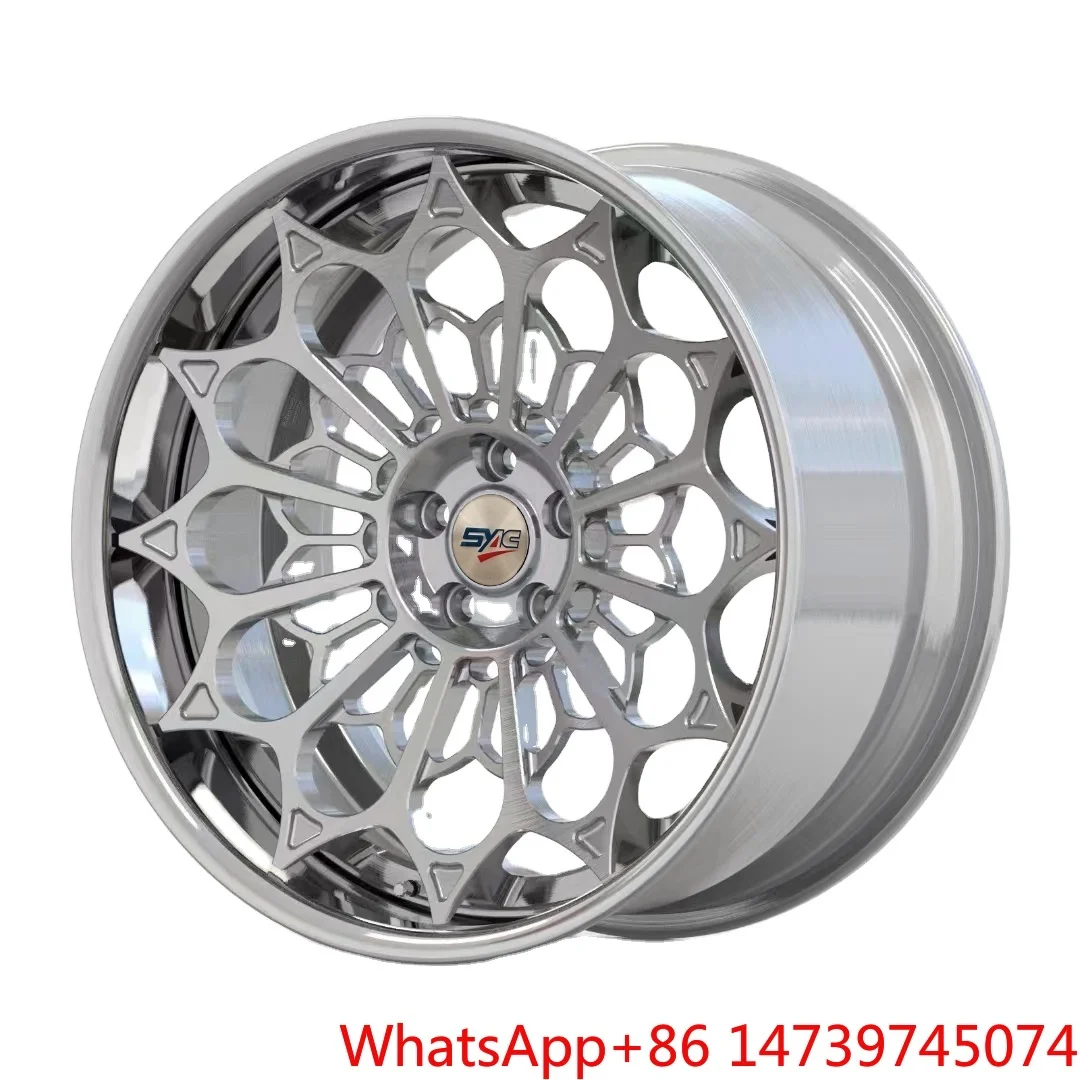 Car WheelFactory Customized 6061 Forged Wheels 18-24 Inch One Piece/two-piece 5 Holes Forging Wheel Rims High Quality Factory Pr