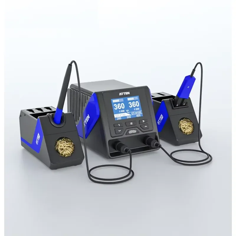 GT-6200 Metal High Power Dual Channel Lead Free Soldering Station for Mobile Phone Repair