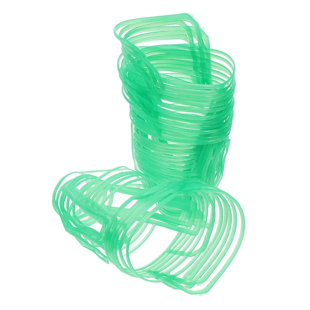 30Pcs Plastic Net Drip Cover Set for Infusion Bottles Universal Saline Bottle Hanging Net Transparent Liquid Level Monitoring