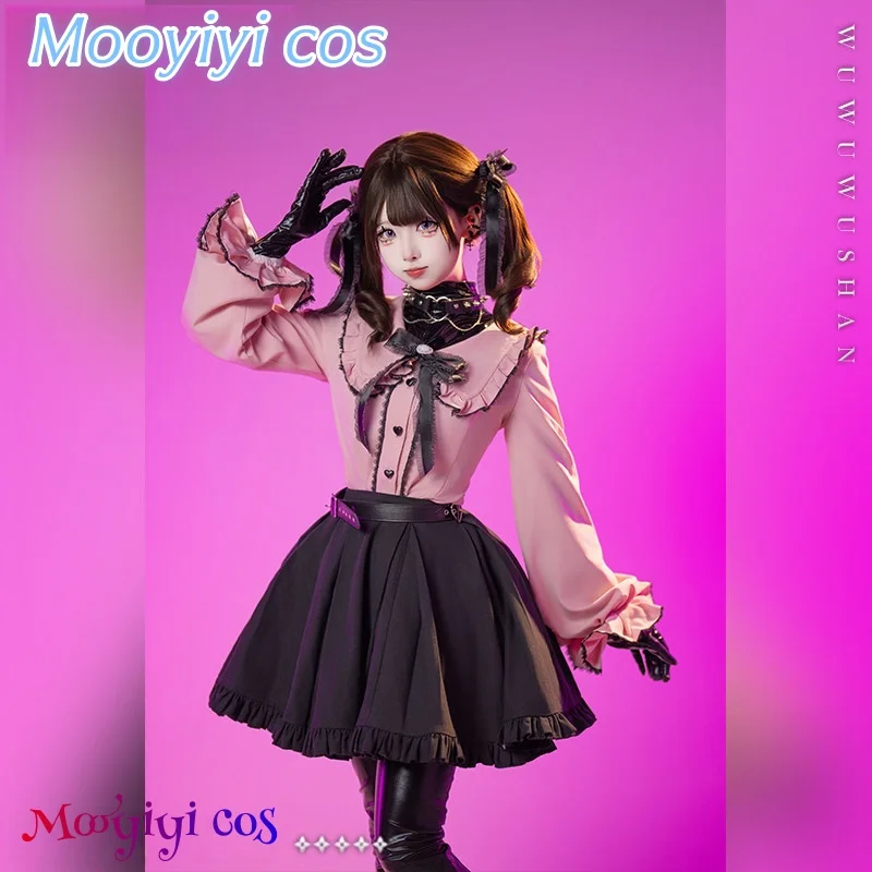 

New Miu Kurokawa Cosplay Costume Halloween Christmas Role Playing Party Comic Exhibition Costume S-XL Women Outfit Costume