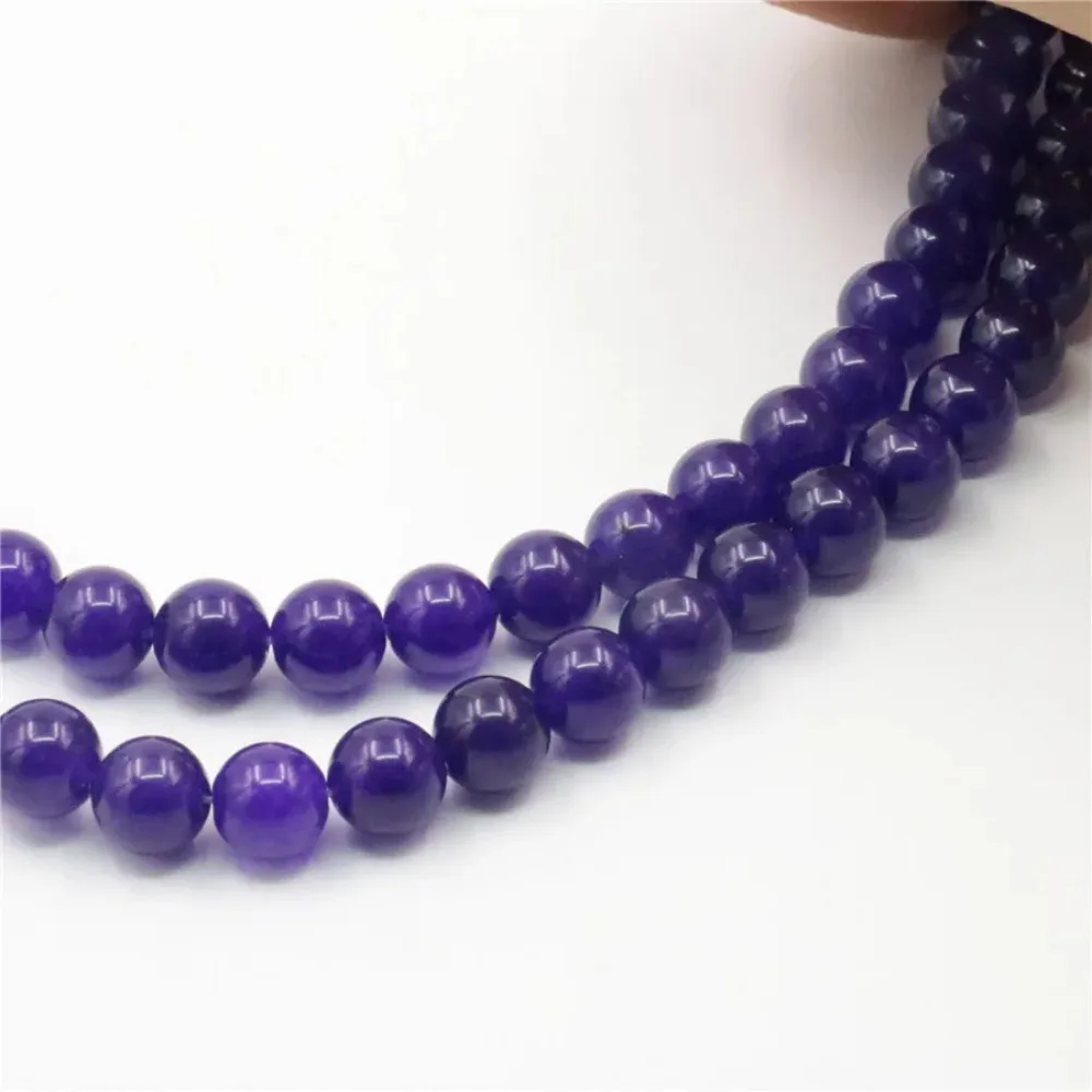 Hot fashion Beautiful! 10mm dark purple Alexandrite round Loose Beads Accessory Parts Fashion Jewelry Making Design 15\