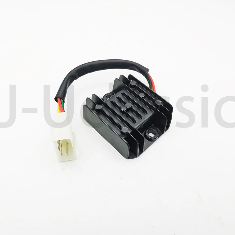 Rectificador regulador de voltaje de 5 cables para Scoopy 50 GY6 125 150 KYMCO Agility 2T R16 10 Rs desnudo 2T 10 como 2/4T ciclomotor Scooter