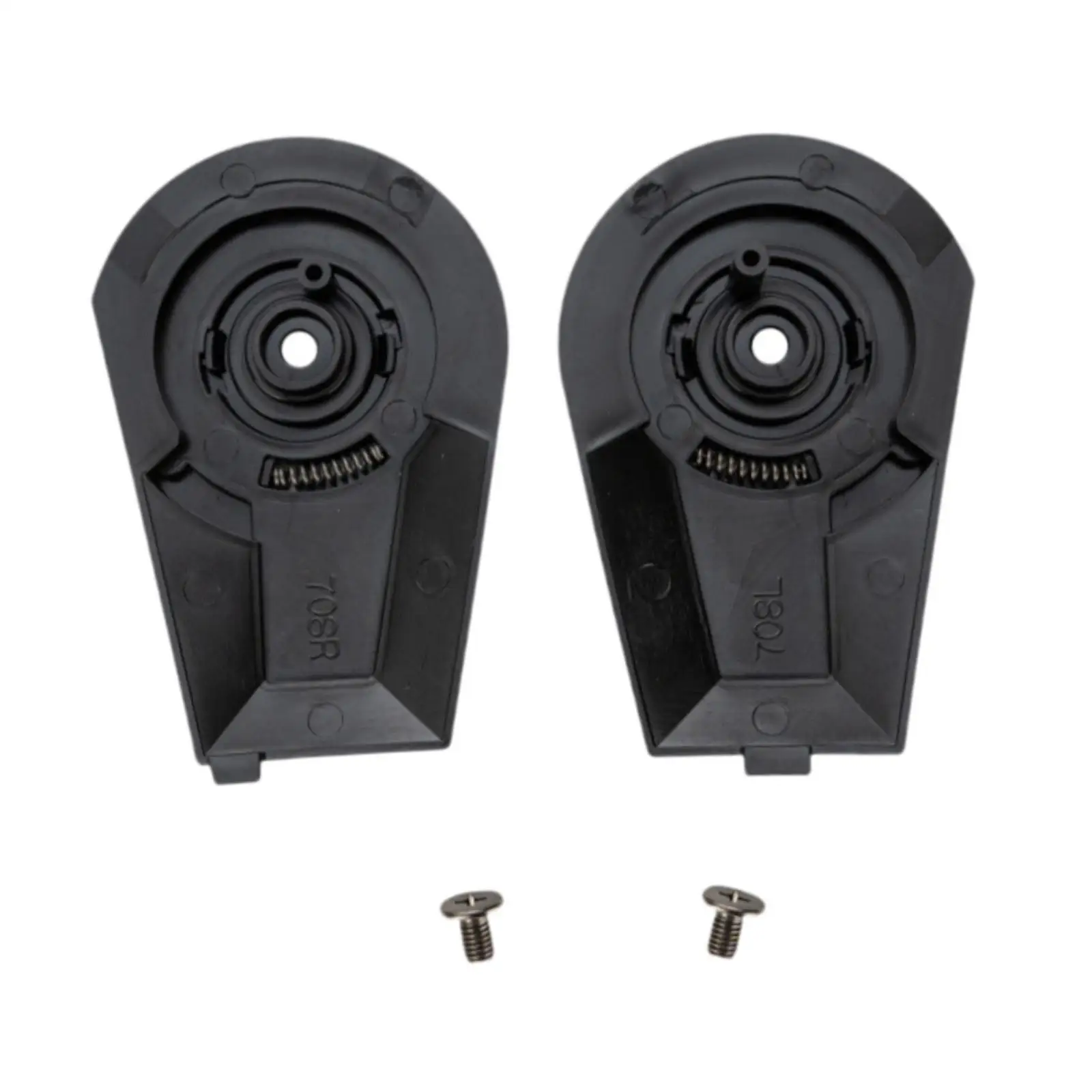 Plastic Helmet Base Mount with Screws Easy Install for Motorcycle Open Face Helmet Visor for SEC 708