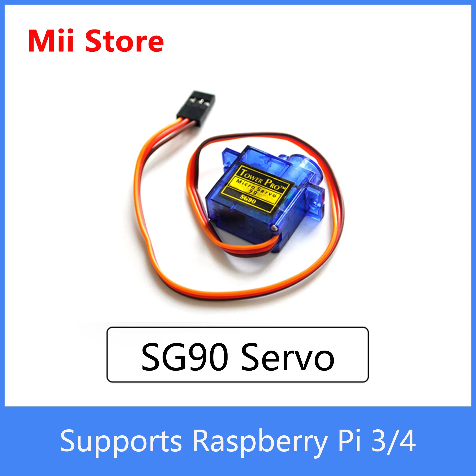 Raspberry Pi Servo SG90 supporto Raspberry Pi 3/4 per motori giocattolo auto aerei RC