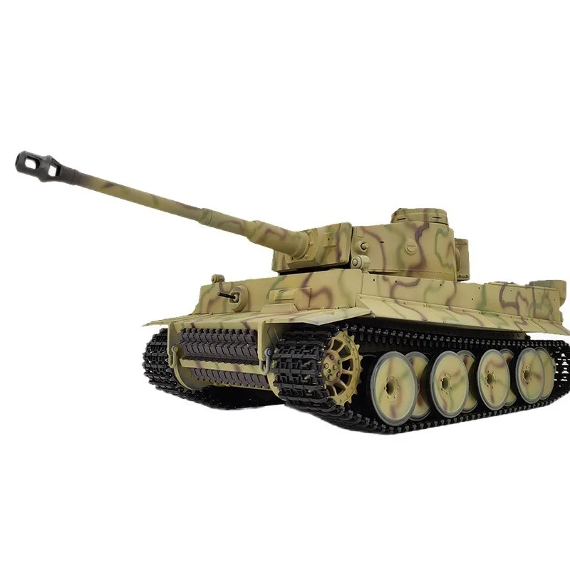 Simulatiemodel van het geluidseffect van de tankrookemissie