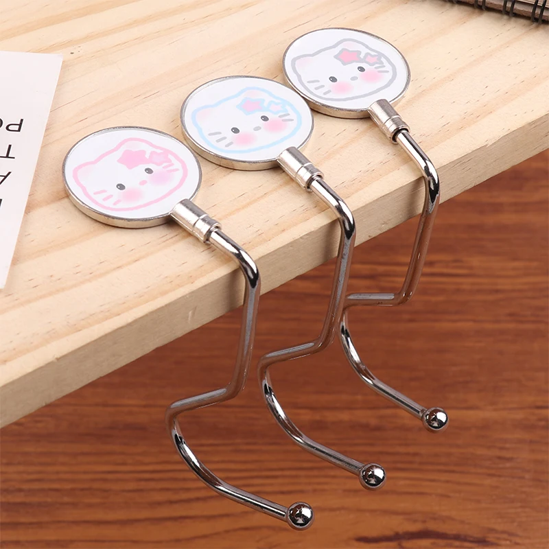 

Cartoon Sanrio Hello Kitty Bag Hook Desk Edge Hook Student Desk Side Hook Table Hanging Hook Punch-free Headset Backpack Hook