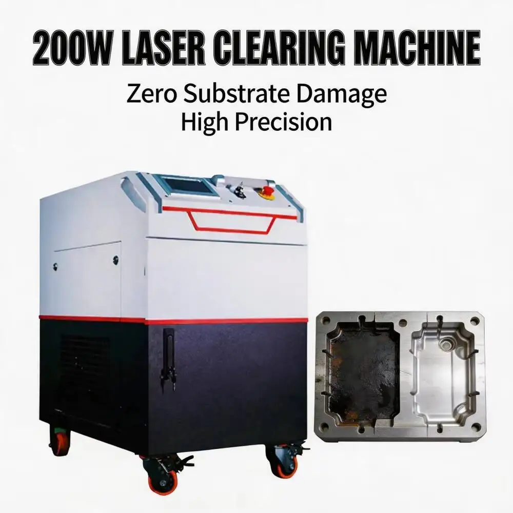Air-Cooled Roller-Type 200W Pulsed Cleaning Device, Complete Equipment For Single-Phase Automotive Parts Degreasing,