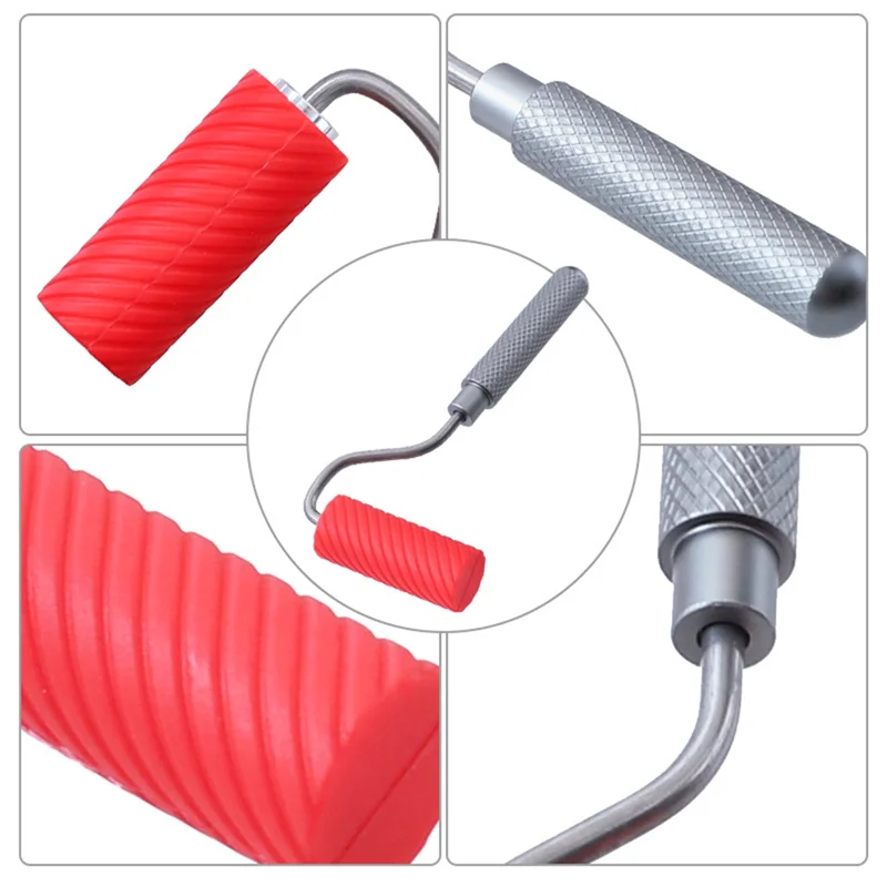 

ABBP-4-Piece Silicone Glue Applicator Set For Woodworking, Reusable Brush Kit With Wood Glue Spreaders