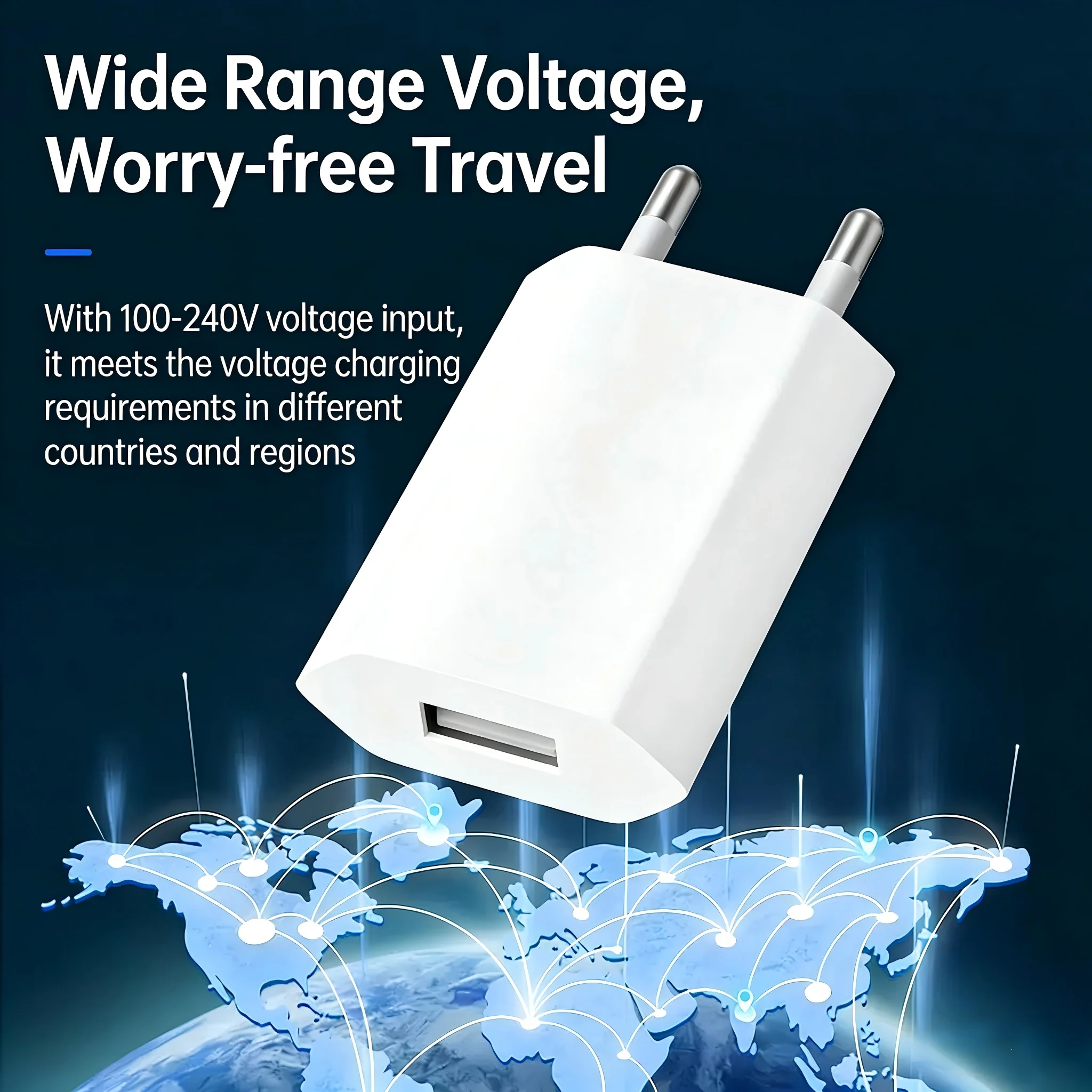 Original EU USB Wall  Charger USB Data  For iPhone 15 14 13 12 11 Pro Mini 8 Plus XR X XS SE Charging Data Cable