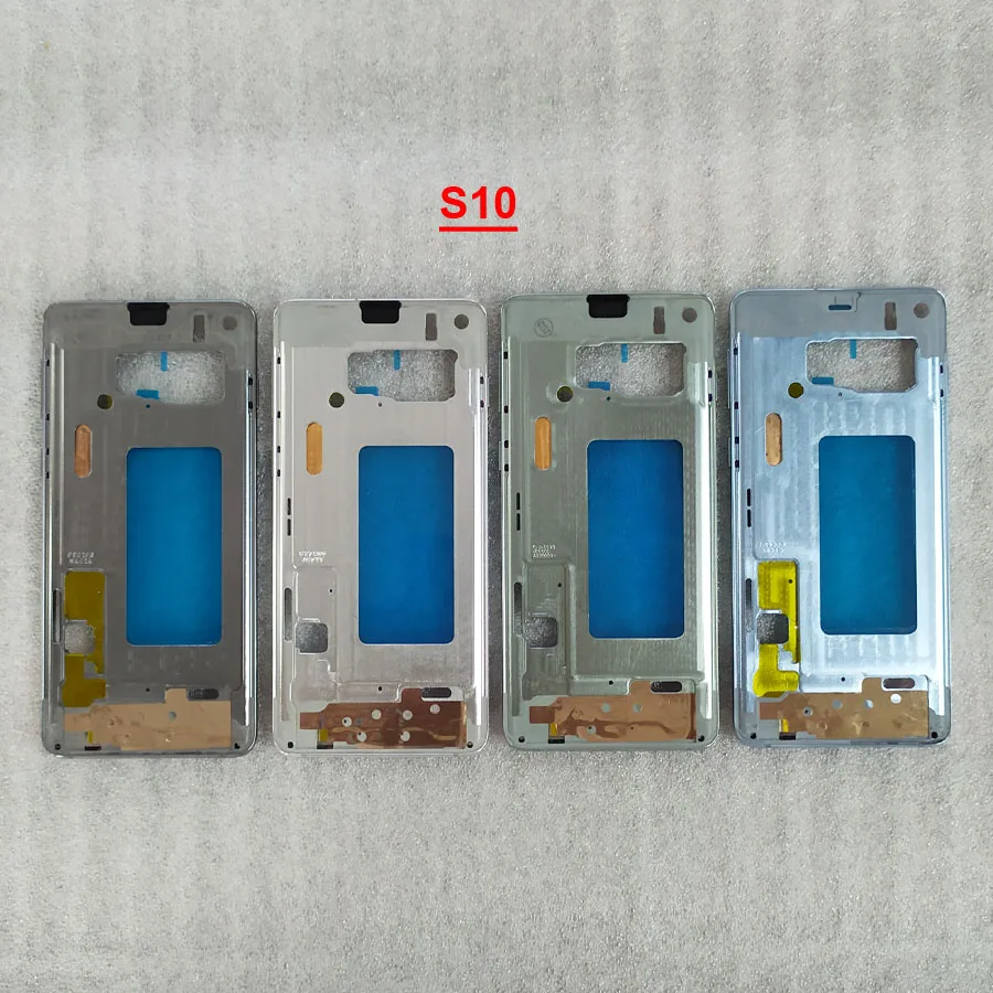 

Средняя рамка Midplate Bezel корпус корпуса Запасные части для Samsung Galaxy S10 G973 S10E G970 S10Plus S10 + G975