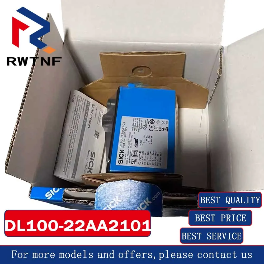 

Brand New Genuine DL100-22AA2101 SICK Laser rangefinder sensor with ultra long distance of 200 met,100% original warehouse stock