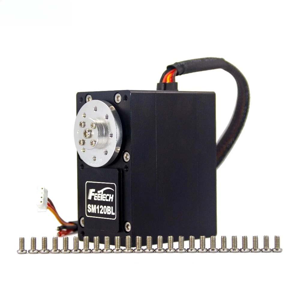 Feetech SM120BL 24V 120kg Servo bus seriale RS485 a coppia elevata con feedback in tempo reale di posizione per robot umanoide con braccio robotico