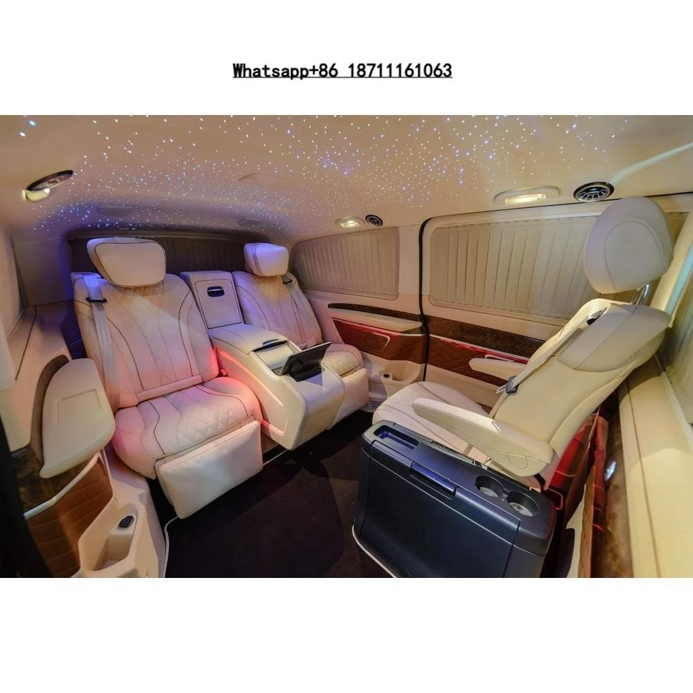 

Car Interior Vip Bus Luxury Van Seat Leather Vehicle Seats for Mpv Suv With Massage V Class