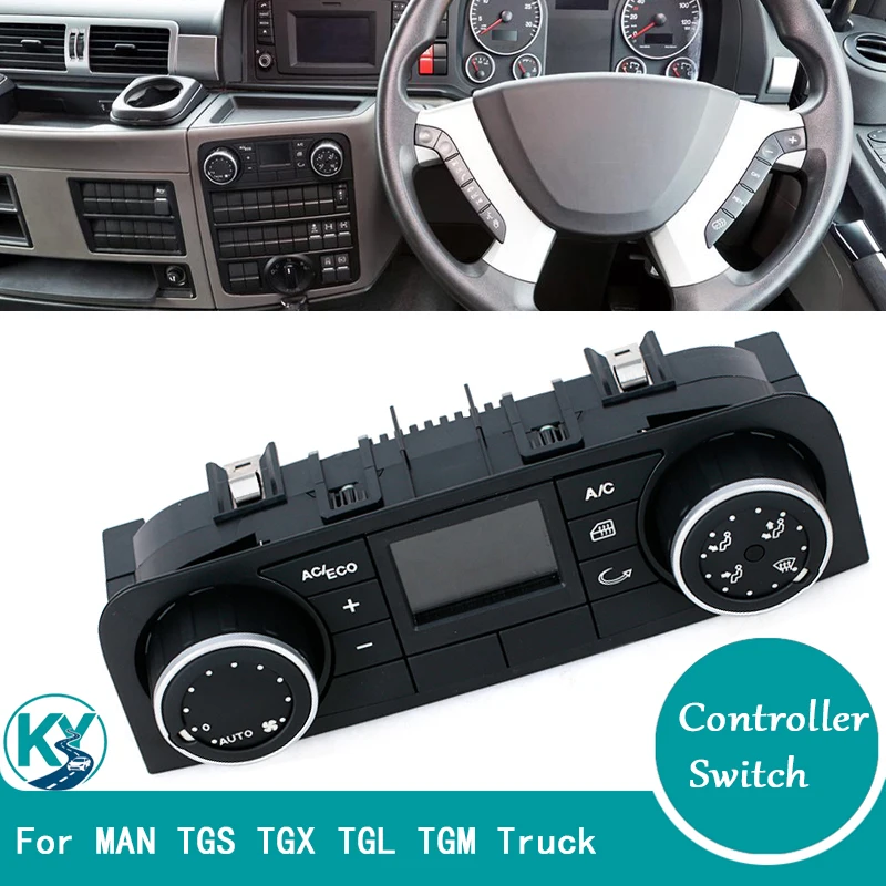 

81619906126 81619906096 81619906114 Truck Heater Climate Control Switch Car Accessories For MAN TGS TGX TGL TGM Truck