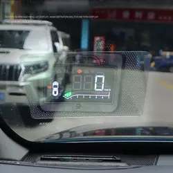 Auto Accessories for Toyota 4Runner 2010 2011 2012 2013 2014 2015 2016 2017 2018 2019 Car-Styling Black Head Up Display HUD